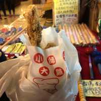 台北饒河夜市美食之行