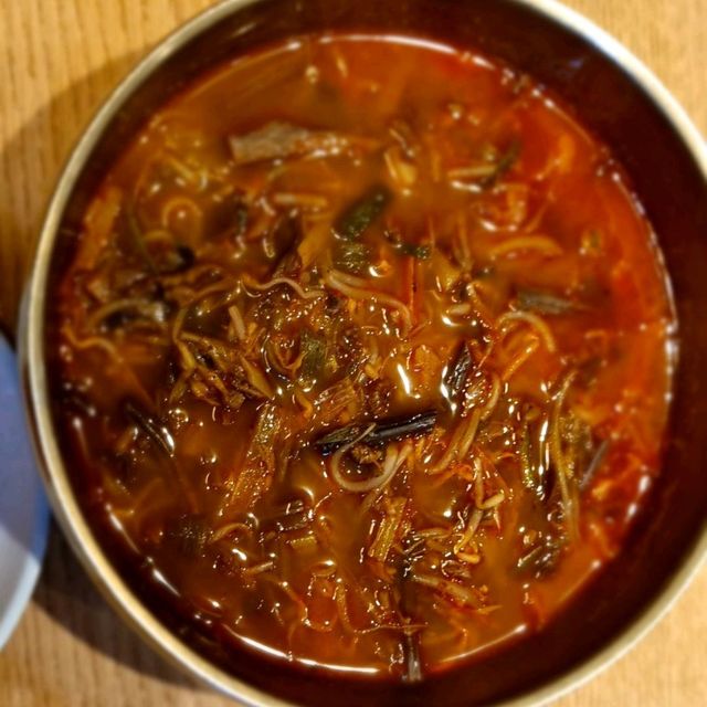 Traditional Korean Food. 