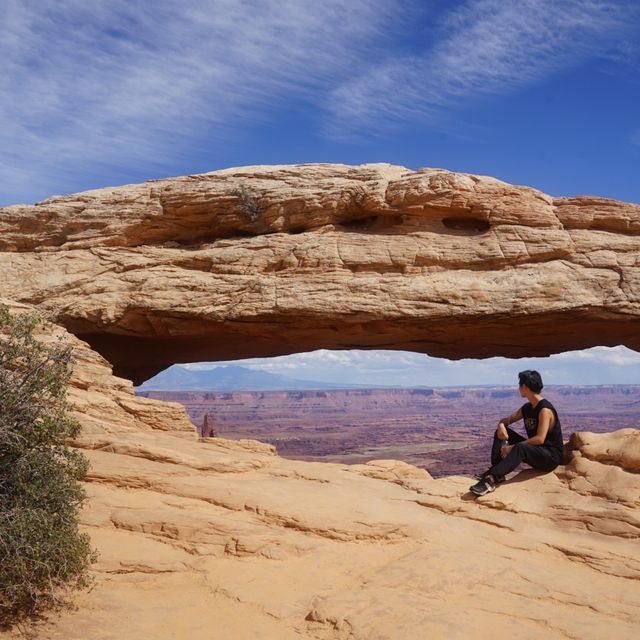 【アメリカ・モアブ】Mesa Arch 