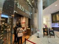 東京丸の内。KITTE『SAZA COFFEE』の真っ黒『SL ミルクレープ』