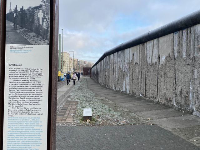 🇩🇪Memorial of the Berlin Wall ベルリンの壁記念碑 