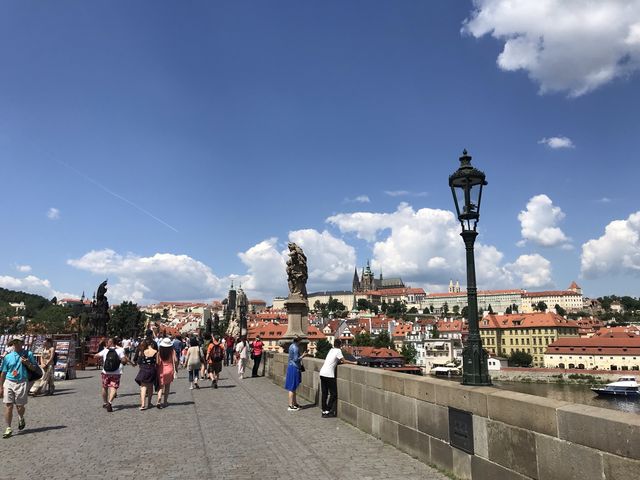 Prague Day 1 - เดินเล่นสะพานชาร์ลยุคกลาง