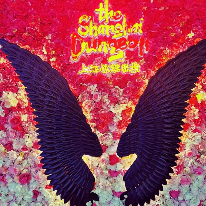 Christmas Lights in Nanjing Road . These are some pictu