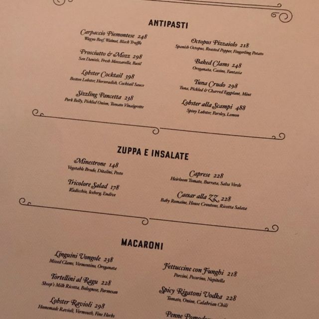 Carbone, same as NYC in Hong Kong! Carbone, same as NYC in Hong Kong!