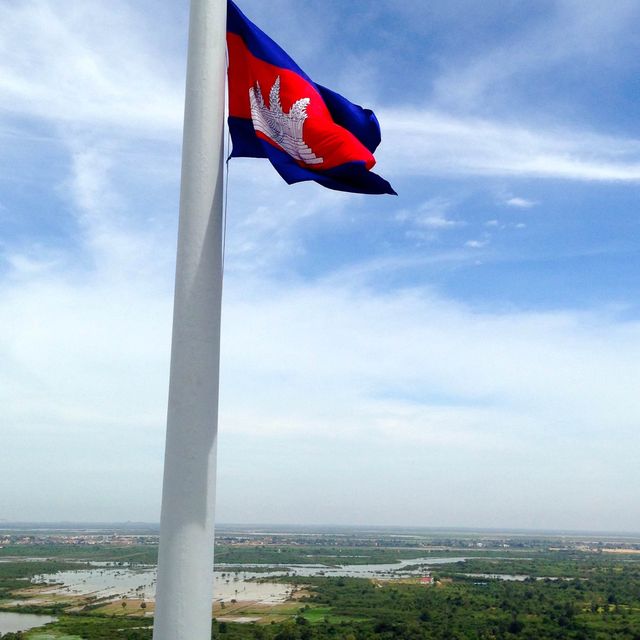 French style city in Cambodia 