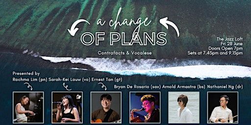 A Change Of Plans: Contrafacts And Vocalese @The Jazz Loft | The Jazz Loft @ Blu Jaz