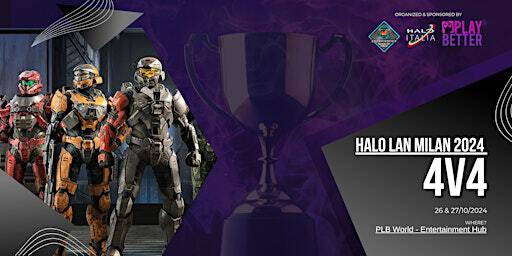 Halo LAN Italy (Milan) 2024: 4v4 | PLB WORLD - Entertainment Hub