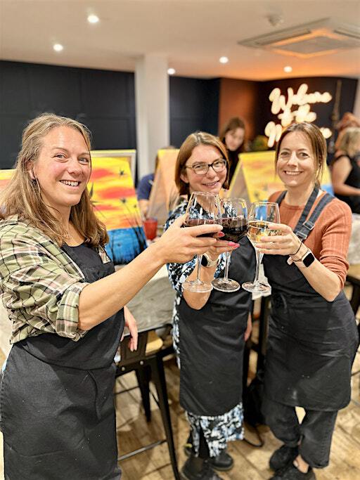 Christmas Paint & Sip @ Floro Lounge, Shrewsbury with The ArtMixer | Floro Lounge