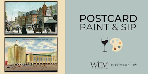 Postcard Paint & Sip | The West End Museum