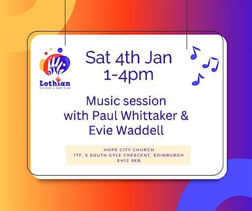 Music workshop with Paul Whittaker & Evie Waddell | Hope City Church Edinburgh