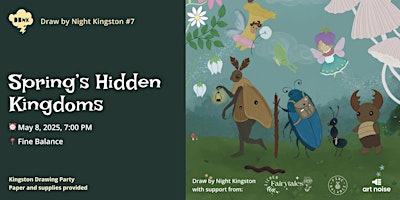 Draw by Night #7: Spring's Hidden Kingdoms | Fine Balance Brewing Company