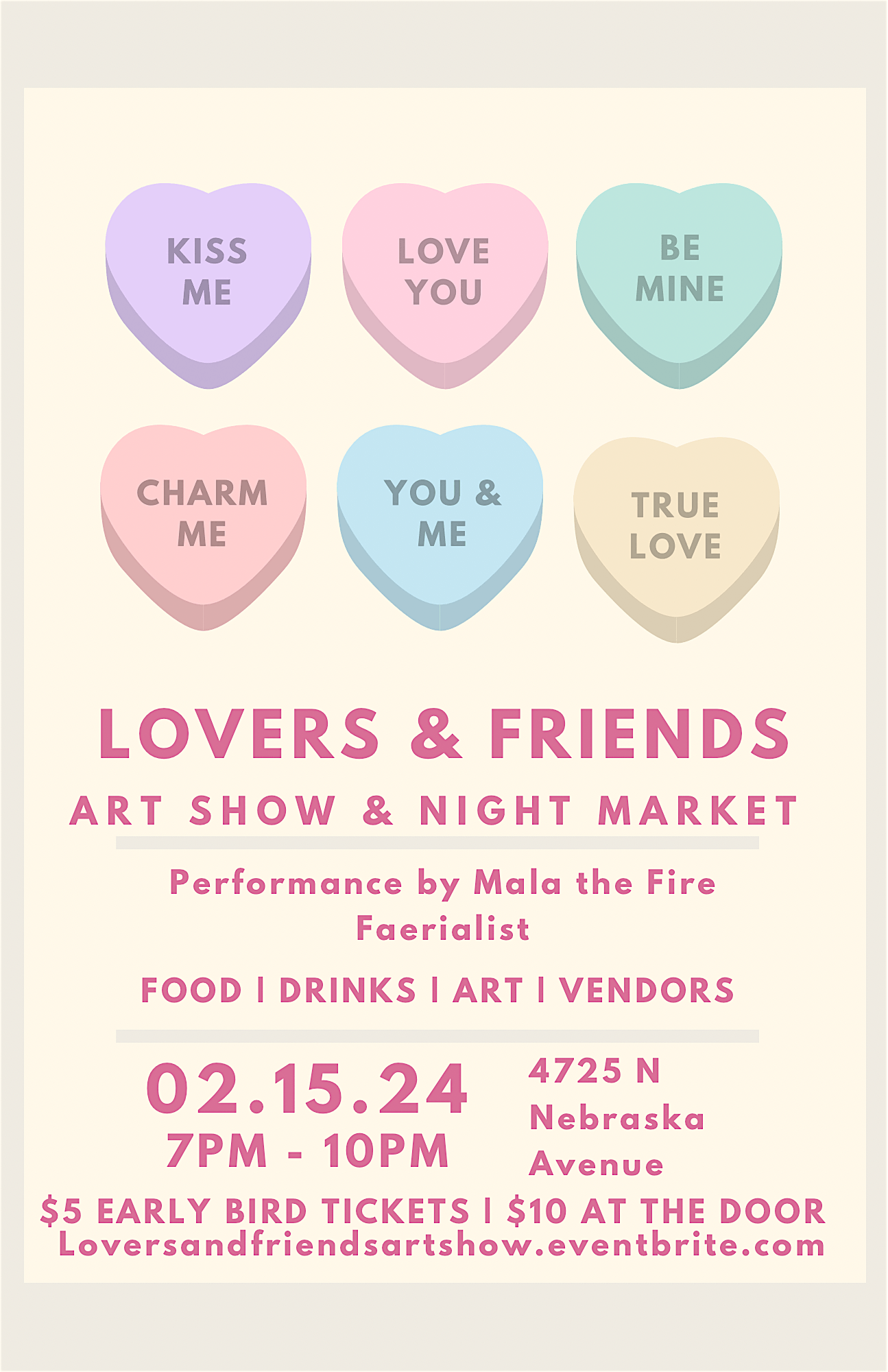 Lovers & Friends Art Show | 4725 N Nebraska Ave