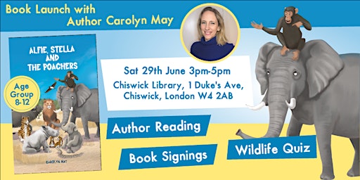 'Alfie, Stella and the Poachers' Book Launch | Wimbledon Library