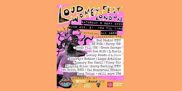 LOUD WOMEN Fest 2025 | Rich Mix