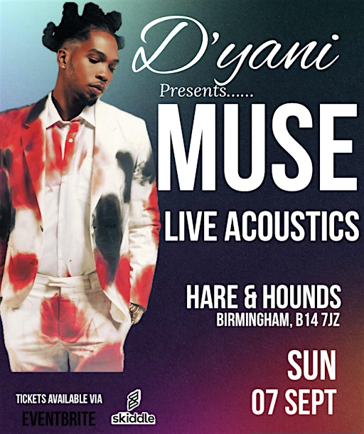 D’yani presents MUSE acoustics | Hare & Hounds