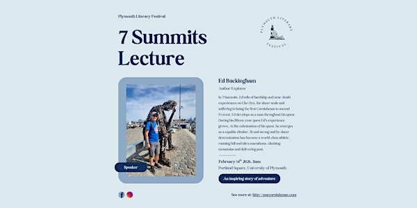 7 Summits Lecture with Ed Buckingham | Portland Square Building