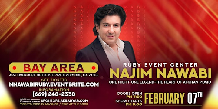 Najim Nawabi LIVE | Ruby Event Center