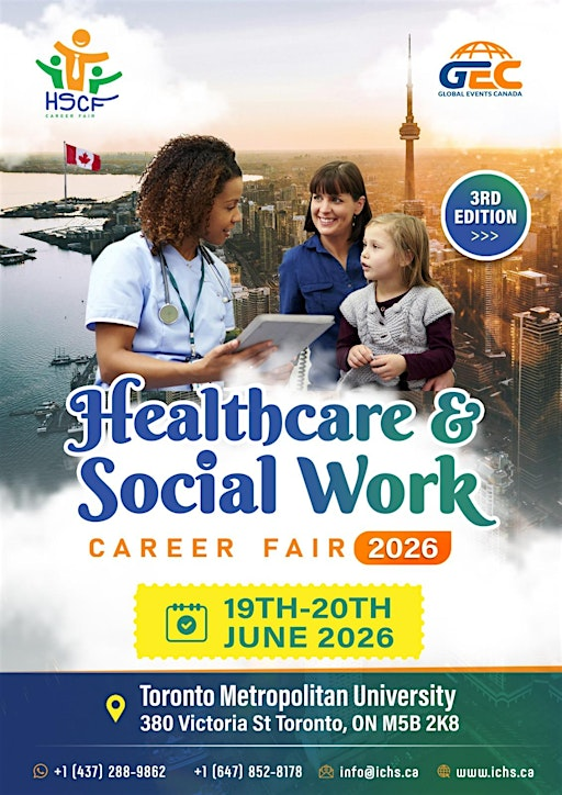 HEALTHCARE AND SOCIAL WORK CAREER FAIR 2026 | Toronto Metropolitan University