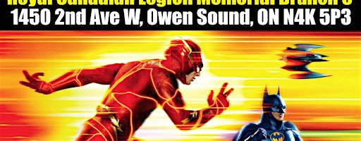 OWEN SOUND COMICON :NOVEMBER 21ST 2026 : COMIC CON | Royal Canadian Legion Memorial Branch 6