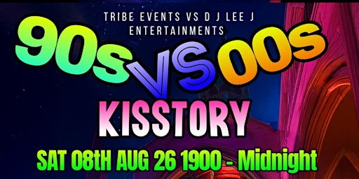 90s Vs 00s & Kisstory 08th Aug 2026 St Clements Church Ipswich | St Clements Arts Centre