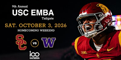 9th Annual Official Unofficial USC EMBA Tailgate | Exposition Park - East Lawn (https://maps.app.goo.gl/2YCbxk4MhjZhYZJq8)