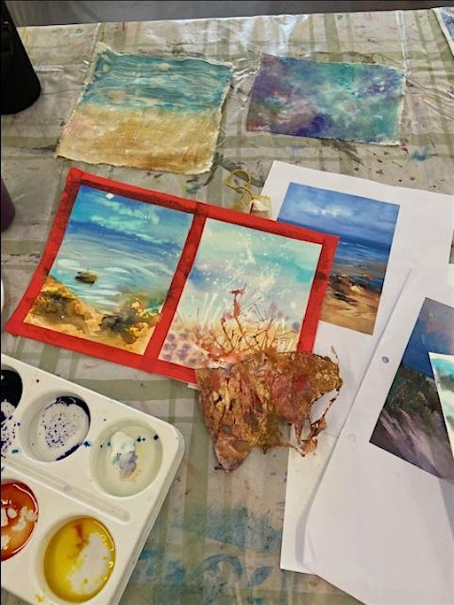 Mixed Media Seascapes | Shrewsbury Library