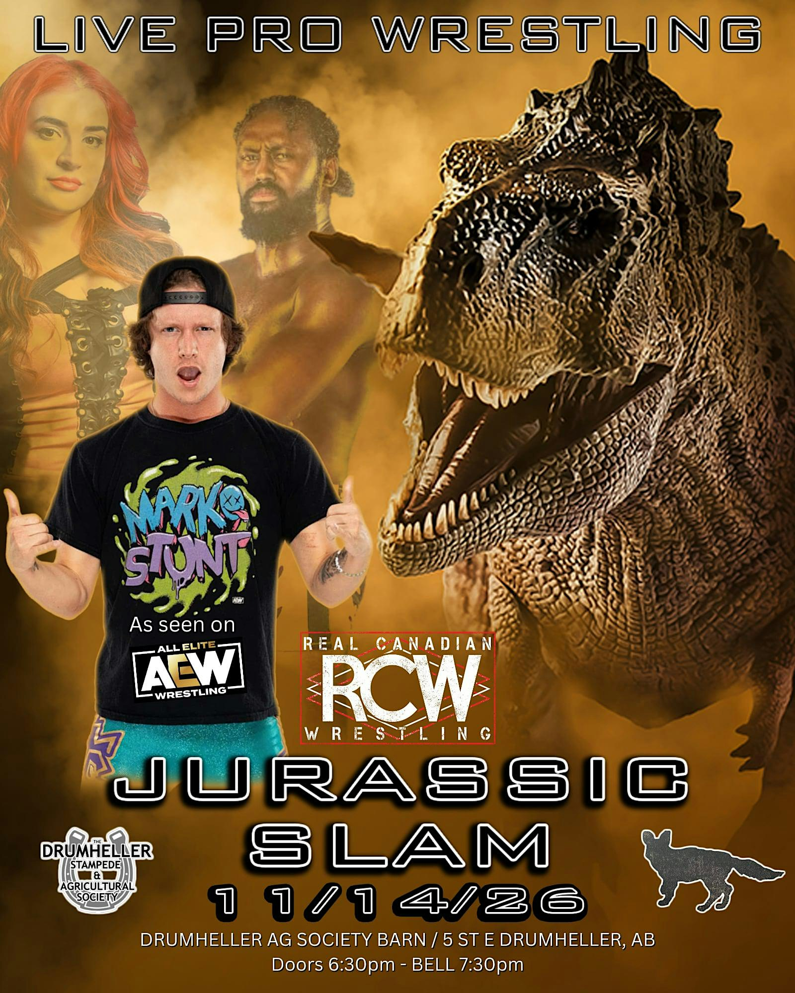 RCW JURASSIC SLAM | Drumheller Stampede and Agricultural Society