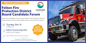 Felton Fire Protection District Board Candidate Forum | Felton Community Hall