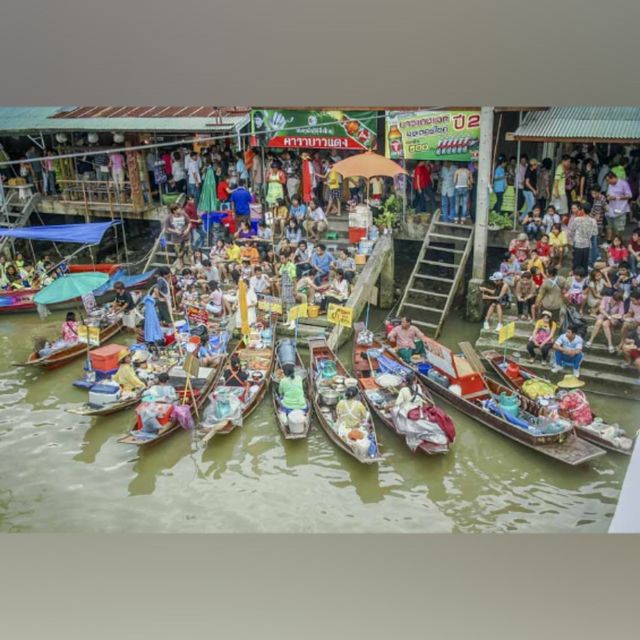 ตลาดน้ำอัมพวา ตลาดน้ำริมคลอง