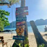 Long beach เกาะพีพีดอน น้ำใสสะอาด หาดทรายละเอียด 