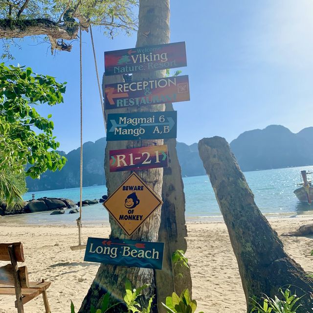 Long beach เกาะพีพีดอน น้ำใสสะอาด หาดทรายละเอียด 