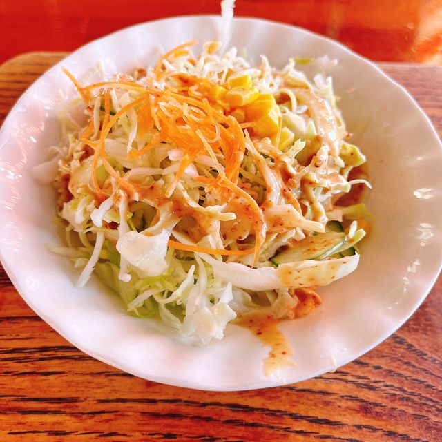 諏訪湖を見ながらステーキ🥩