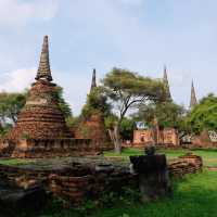เจดีย์โบราณ ณ วัดพระศรีสรรเพชญ์ ในพระราชวังโบราณ