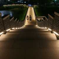 Deokjin Park Night View in Jeonju