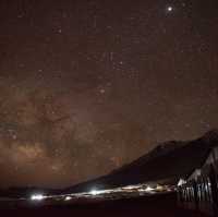 A night at pangong lake