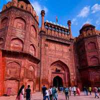 📍RED FORT , NEW DELHI 