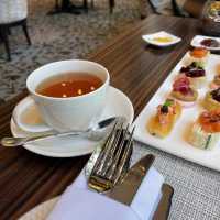 High-Tea moment at Brasserie Les Saveurs