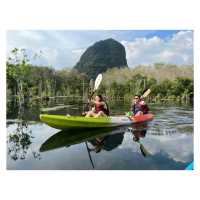 พายเรือคายักสุดตื่นเต้นที่คลองน้ำใส (คลองหรูด)