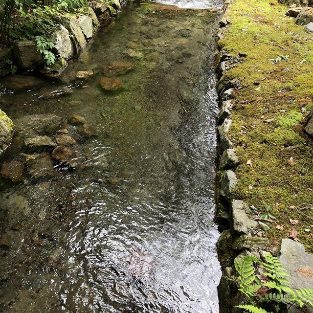 【旭の瀧】澄んだ水に心洗われ。