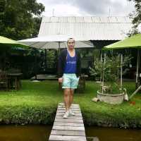 คาเฟ่เล็กๆ ในสวนผลไม้