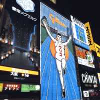 Osaka Castle and Dotonbori