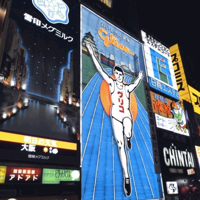 Osaka Castle and Dotonbori