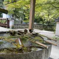 紅葉名所　香嵐渓と香積寺