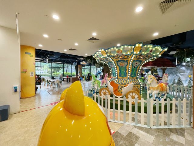 Indoor theme park playground for kids