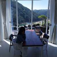 🌳 산 속 힐링 뷰가 펼쳐지는 봉화 [카페 오로지]