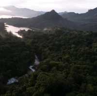 Other side of Mapanuepe Lake (5:30am shot)