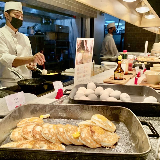 （萬豪酒店）早餐自助餐.非吃不可