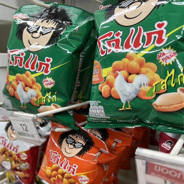 Local snacks, noodles, cartoon items@Lotus 