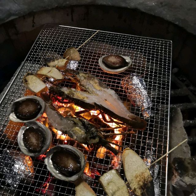 青山灣海灘x  BBQ