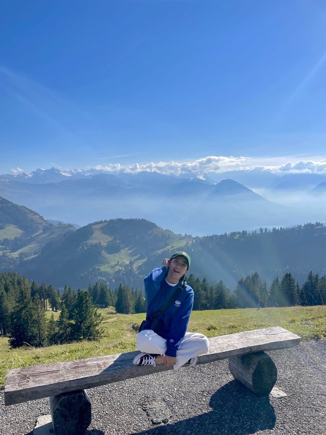 🇨🇭산들의 여왕🏔️👑🏔️ 리기산에 올라가다